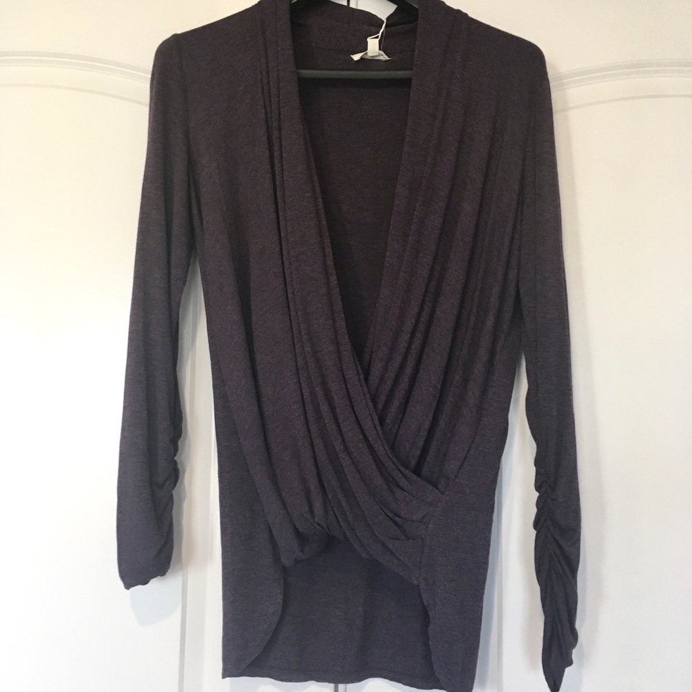 Max Studio - wrap style shirt